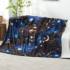 Cozy Bliss Galaxy Print‎ Blanket King Size